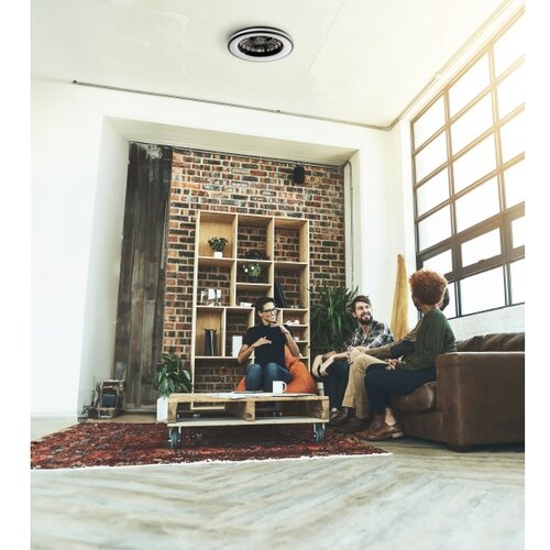 Kanlux 38033-LED prigu&amp;scaron;iva svetiljka sa ventilatorom PLAVE 48W/230V 3000/4000/6500K + daljinski upravljač Slike
