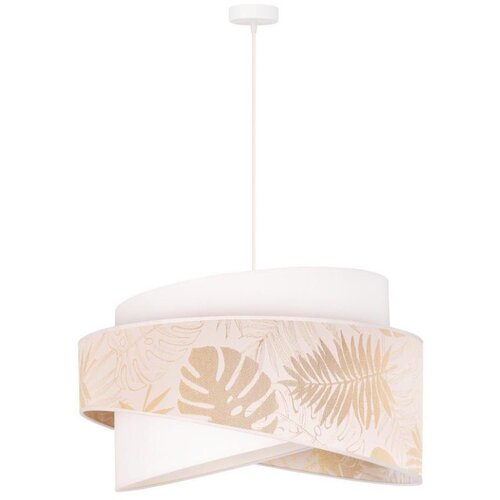  Duolla - Viseći luster na sajli BROOKLYN 1xE27/40W/230V, prečnik 50 cm, bela/mesing Cene