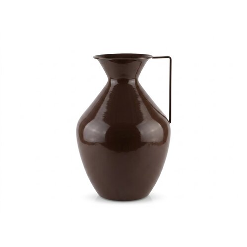 Mondex vaza kovinska Roger 15,7x25x37cm čokoladna 1kos, (5000299952) Slike