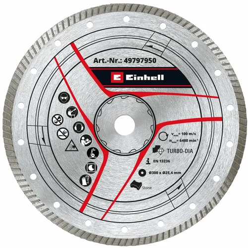 Einhell Dijamantna rezna ploča turbo 300x25.4 mm, za TE-SC 920 L
