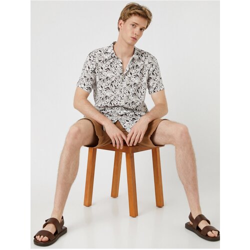 Koton Short Sleeve Shirt Patterned Slike