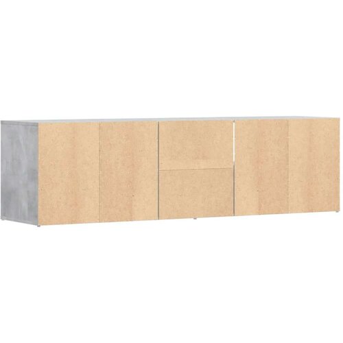 VidaXL kutni ormarić siva boja betona 160x40x45 cm konstruirano drvo Slike