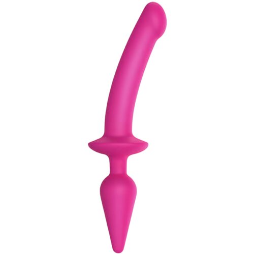 Strap-On-Me / Swith Semi-Realistic L - 2u1 silikonski dildo (ružičasti) Cijene