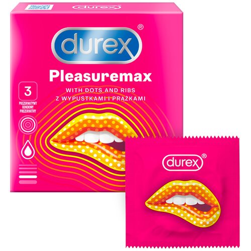 Durex Pleasuremax 3 pack Slike