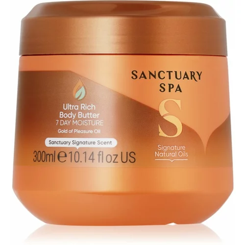 Sanctuary Spa Signature Natural Oils intenzivno hidratantni maslac za tijelo 300 ml