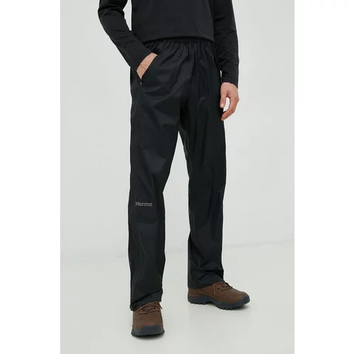 Marmot Nepremočljive hlače PreCip Eco moške, črna barva