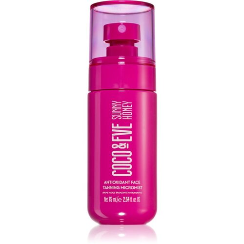 Coco &amp;amp; Eve Sunny Honey Antioxidant Face Tanning Micromist magla za samotamnjenje za lice 75 ml Slike