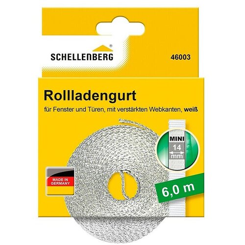 SCHELLENBERG Pas za rolete Mini (Dolžina: 6 m, &amp;Scaron;irina traku: 14 mm) Slike