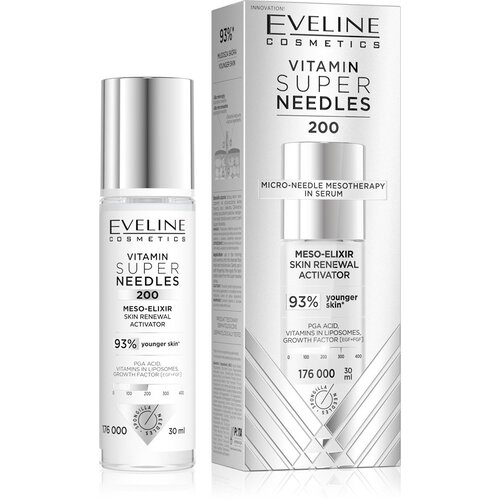 Eveline Vitamin Super Needles 200 aktivator za obnavljanje kožnih stanica 30 ml Cijene