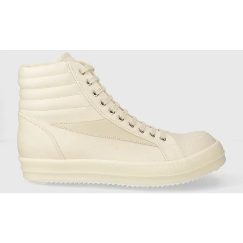 Rick Owens Tenisice Woven Shoes Vintage High Sneaks za muškarce, boja: bež, DU01D1810.NDKLVS.2111