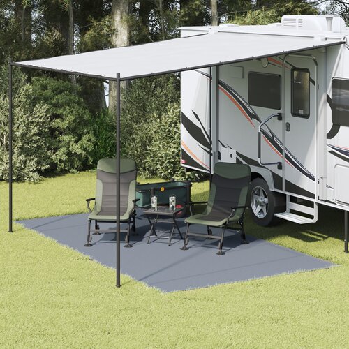 vidaXL Dodatak za &scaron;ator Plavo-siva Poliester 250 x 450 cm Prijenosno Cijene