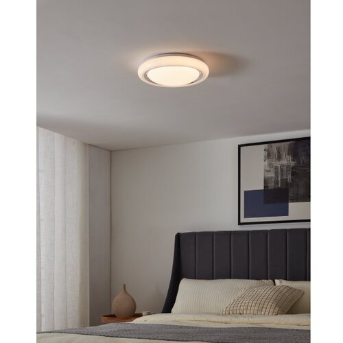 Eglo capasso plafonjera/1, led, 18w, prom 340, bijela Slike