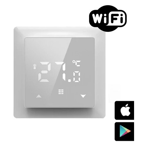 FALCON Heat Generation FALCON WiFi Control PRO White digitalni sobni termostat za centralno grejanje (3A - beli) Slike