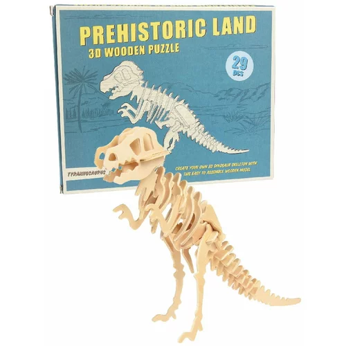 Rex London drvena 3D slagalica dinosaurus Tyrannosaurus
