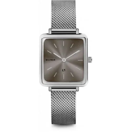 MILLNER Women's watch with stainless steel belt in silver Royal