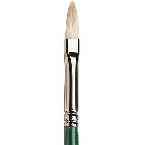 WINSOR &amp;amp; NEWTON Winton Kist mačji jezik Filbert (Veličina kista: br. 3, Svinjske čekinje, Drvo) Slike