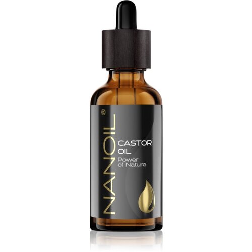 Nanoil Castor Oil ricinusovo olje za obraz, telo in lase 50 ml Cene
