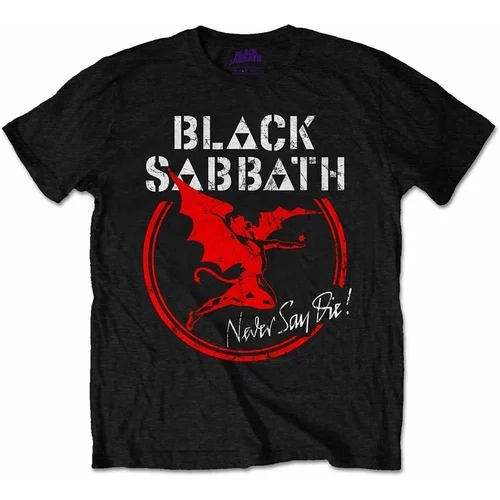 Black Sabbath Košulja Archangel Never Say Die L Crna