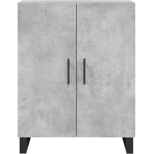  Komoda siva boja betona 69,5x34x90 cm od konstruiranog drva Slike