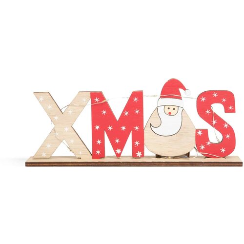 Family Christmas Lesena božična dekoracija za na polico XMAS 10 LED 21 x 4 x 8,5 cm Slike