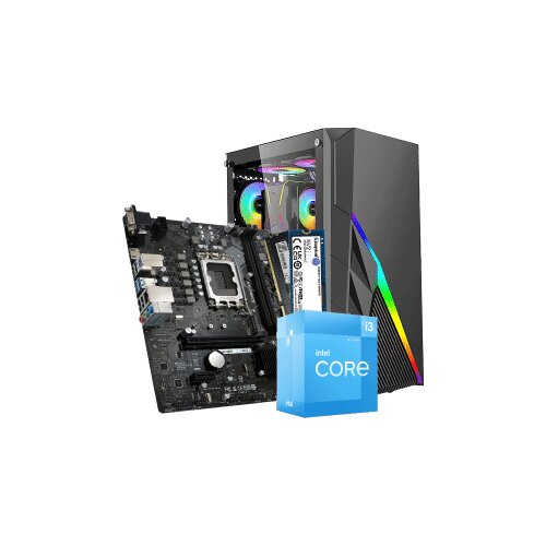 GNC PERFECT Win 11 PRO, Microsoft Office Pro Plus i3-12100 3.3GHz, H610 RAM 8GB DDR4 500GB NV2 NVM, IG-MAX 2Y Cijene