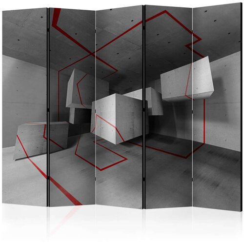  Paravan u 5 dijelova - Red trail II [Room Dividers] 225x172 Slike