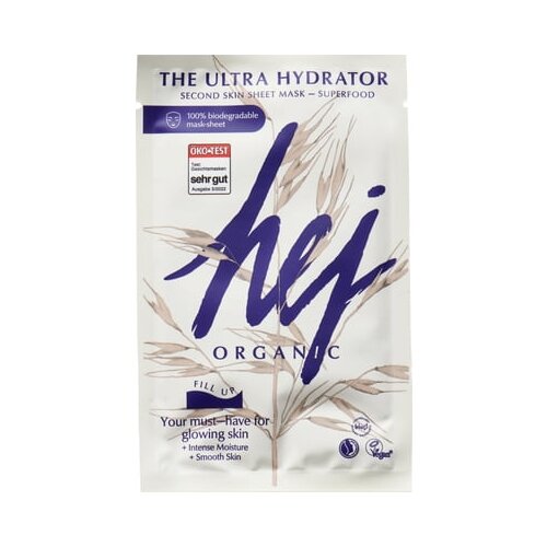 hej Organic the ultra hydrator second skin mask Cene