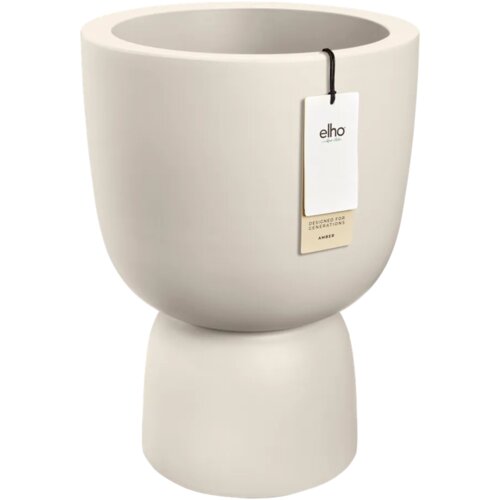  Cvetlični lonec amber coupe 35cm - laneno bela Cene