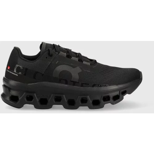 On-running Tekaški čevlji Cloudmonster črna barva, 6199025