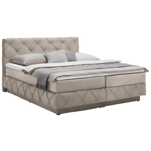 Premium Living Postelja Boxspring Cordoba, Bež, 160x200 Slike
