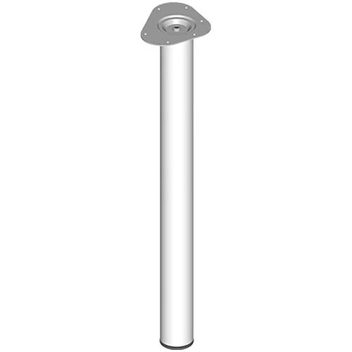 ELEMENT SYSTEM Pohištvena noga Element System (Ø x D: 60 x 800 mm, nosilnost: 75 kg, barva: bela)