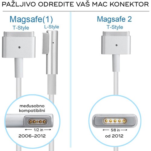  Punjač za laptop apple 60W magsafe 2 Cene