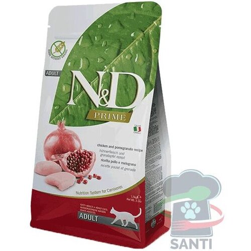 N&d Cat Adult Grain Free pi&scaron;čanec in granatno jabolko 1,5 kg Cene