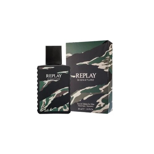 Replay Mu&amp;scaron;ka toaletna voda Signature, EDT, 30 ml Slike