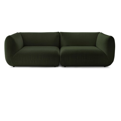 Bobochic Paris Zelena samt sofa 260 cm Lecomte - Slike