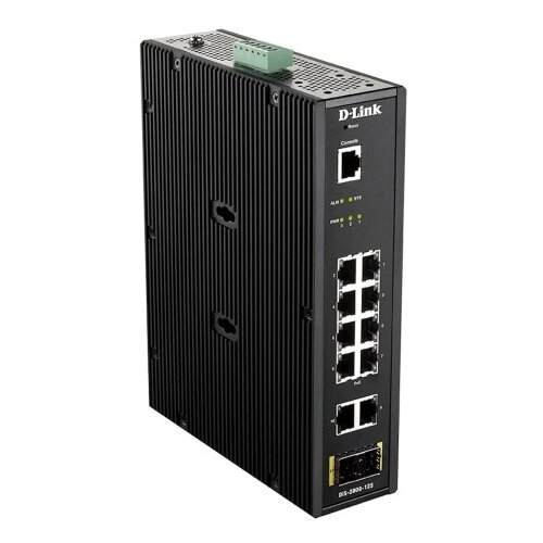 D-link 12-Port L2 Industrial Smart Managed Switch with 10 x 1GBaseT(X) & 2 x SFP Cijene