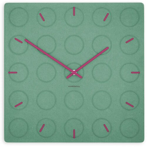 Von Der Factory Zidni sat Luxhora Circula Mint Green 11 boja kazaljki Cijene