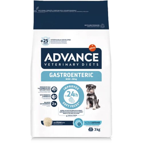 Advance veterinarska dieta za pse Gastroenteric Mini - pi&scaron;čanec in riž 3 kg Cene