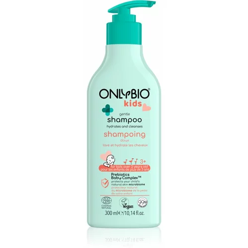 OnlyBio Kids Gentle nežni šampon za otroke od 3 let 300 ml