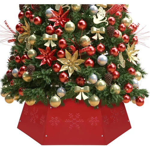  Podloga za božićno drvce crvena Ø 68 x 25 cm