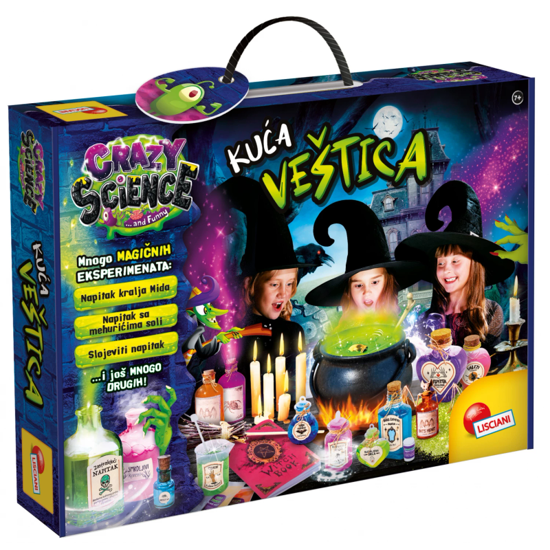 Lisciani Crazy Science SR Kuća Veštica RS100255 Cene