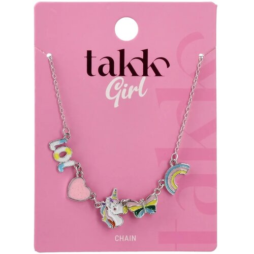 Takk Lara girl, lančić, jednorog sa srcem Cene