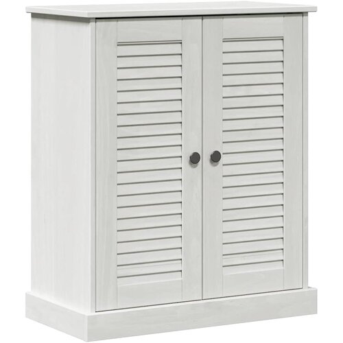 VidaXL Kupaonski ormar VIGO Bijela i antikna bijela 68 x 34 x 80 cm Slike