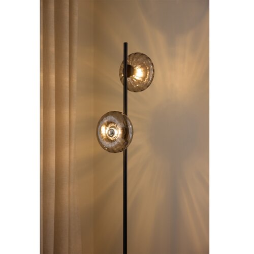 Osram podna lampa decor smoke 2xE14/12W/230V crna/zadimljeno-siva Slike