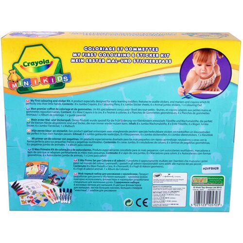 Crayola Mini Kids: Komplet za barvanje in okrasitev Cene