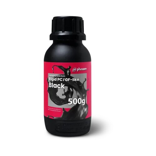 Phrozen Rigid PC/GF-like Resin Black - 500 g Slike