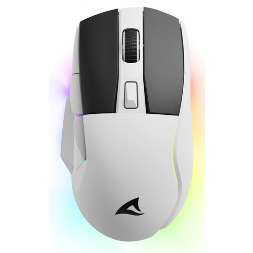 Sharkoon Maus Shark SGM50W Optisch 6 Tasten 6.400 DPI weiß" Cijene