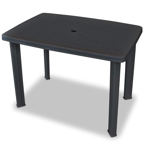  3-dijelni bistro set od plastike antracit Slike