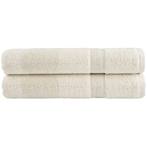 Furnova Premium brisače SOLUND 2 kos krem 100x200 cm 600 gsm, (21916810) Slike