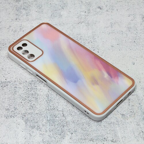  Maska candy marble za samsung A037G galaxy A03s (eu) bela Slike